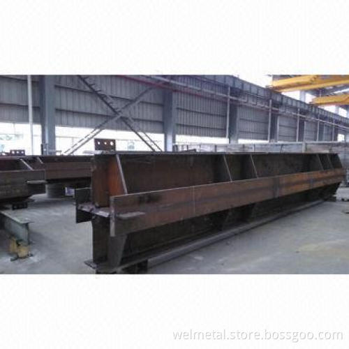 Construction Welded Steel Structure with 3,000 Tons/Month Fabrication Capacity
